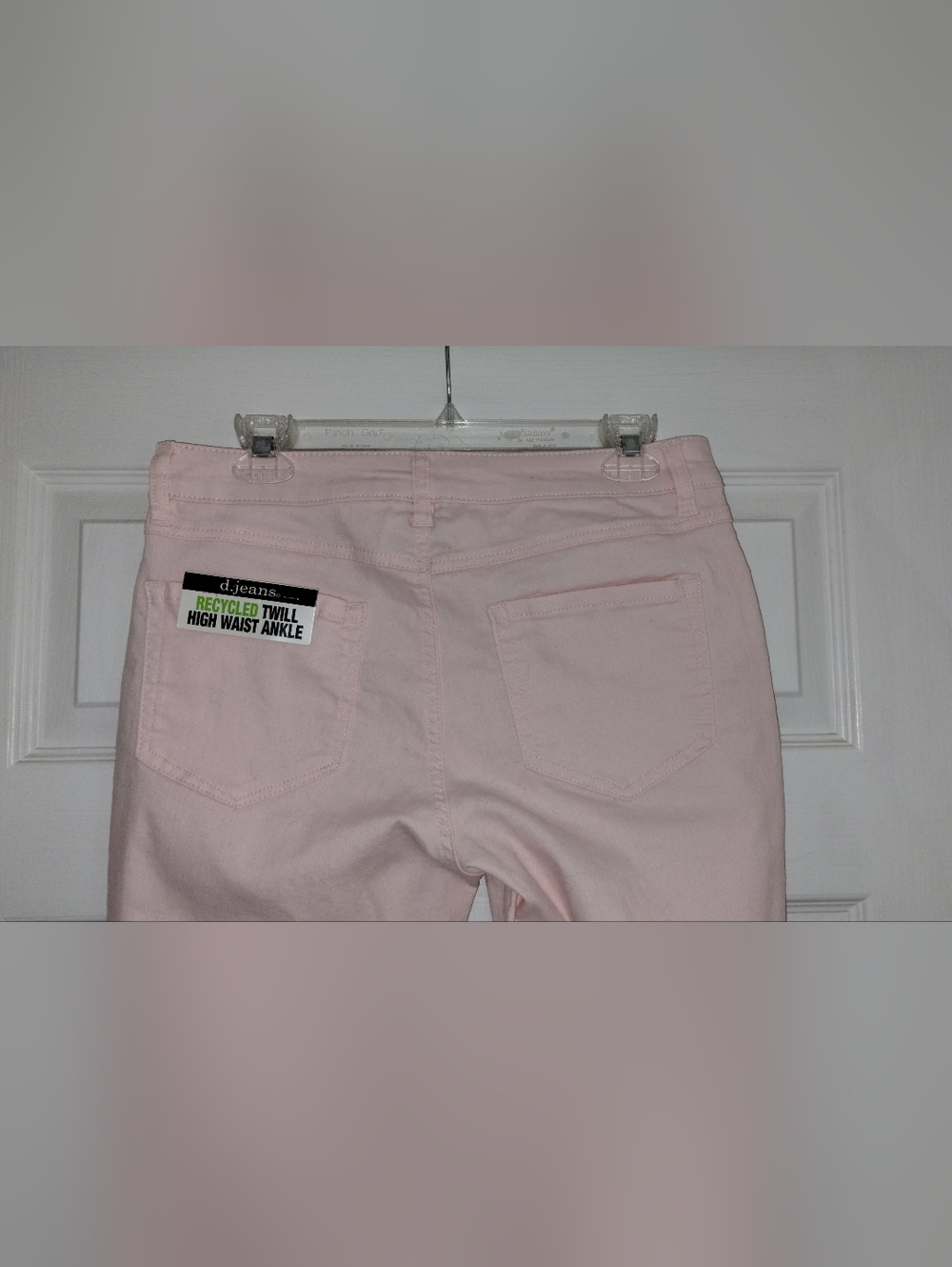 d.jeans Pale Pink High Waist Ankle Jeans - Picture 3 of 9